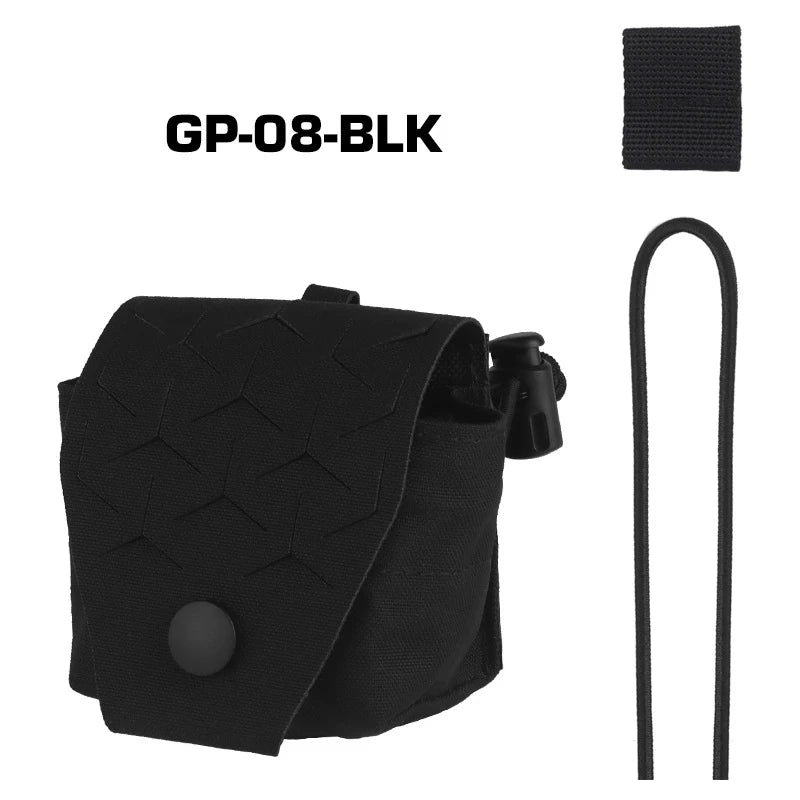 SPUD Tactical Grenade Pouch Multi-purpose M67 152 Storage Bag Radio Pocket Airsoft Hunting Plate Carrier Belt Molle Accessories