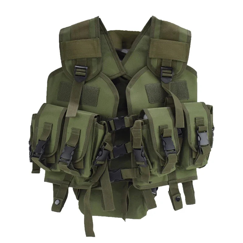 Outdoor Tactical Molle Vest Outdoor Men's Hunting Vest Military Equipment Colorful Bullet Multifunctional Armor
