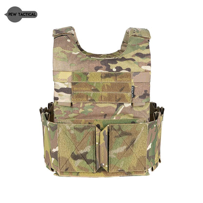 PEW Tactical LV119 Vest 2025 Updated Plate Carrier Hunting Airsoft Vest Lightweight Portable CS Gear VT01