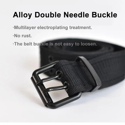 Men Belts Canvas Outdoor Belt Nylon Webbing Tactical Belt Fashion Casual Designer Unisex Belts High Quality Sports Strap FRALU