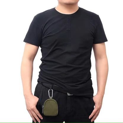 Tactical EDC Key Waist Bag Outdoor Coin Purse Sport Portable Earphone Protection Pouch