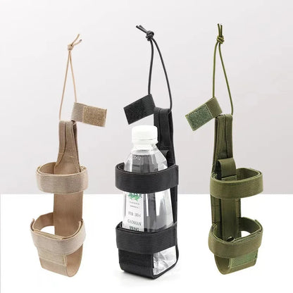 Molle Water Bottle Holder Storage Bag Water Bottle Kettle Carrier Kettle Pouch Outdoor Hiking Fishing Camping Supplies