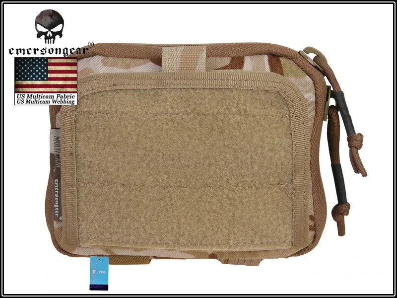 EMERSON ADMIN Multi-purpose Map Bag 500D NYLON for Airsoft and Hunting Tactical Pouches EM8506 Black
