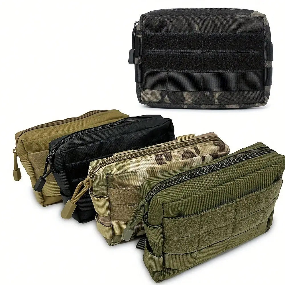 EDC Tactical Pouch Waist Pack Compact Utility Pouches Waist Belt Bag Medical Bags Phone Case Outdoor Hunting Accessories