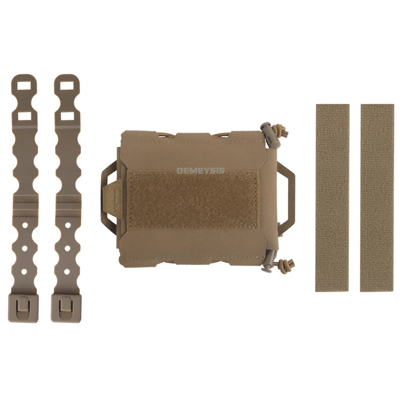 Tactical First Aid Kit Pouch Quick Deployment IFAK Compact Trauma Pouch Outdoor Hunting Shooting Airsoft MOLLE Medical Bag