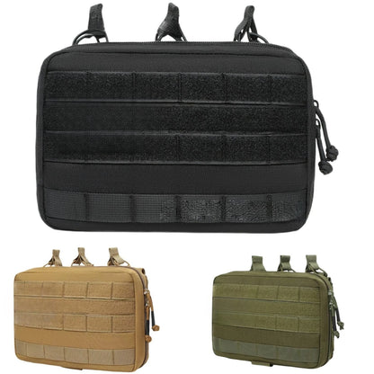 Tactical Mag Admin Pouch Molle Utility Tool Pouch Medical EMT Organizer with Triple Stacker Magazine Holder for M4 M16