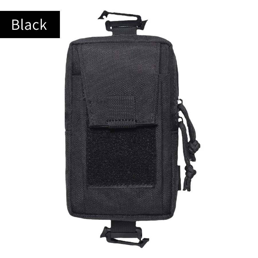 Outdoor Sport  Molle  Multifunctional Mobile Phone Pouch Holder Case Camping Hunting  Tactical Backpack