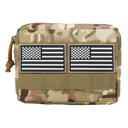 Multi functional hunting accessory bag MOLLE system vest sub bag outdoor EDC storage small bag camouflage tool kit