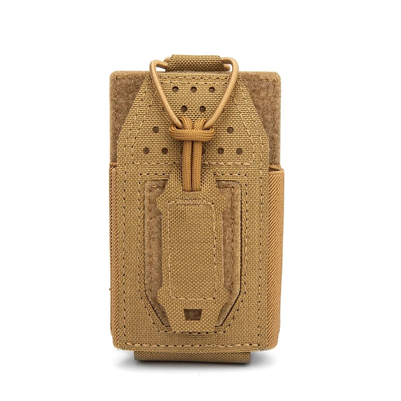 Tactical Mini Radio Pouch Hunting Molle Walkie-talkie Interphone Pouch Duty Tactical Torch Tool Pouch