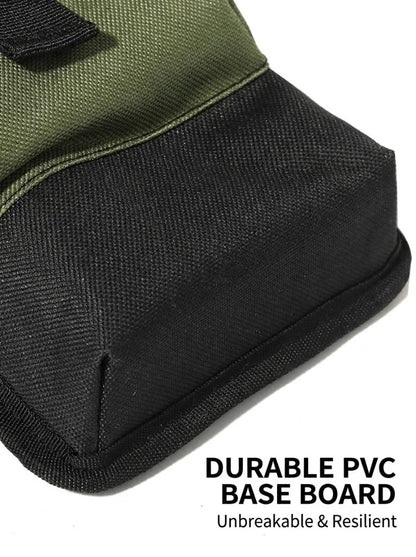 Tactical Arrow Quiver Large Capacity Back Holder 3-Point Shoulder Strap Archery Bag Durable Wear-Resistant Hunting Accessories