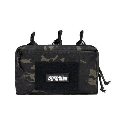 Tactical Molle Triple Magazine Pouches with Accessories Bag Open-Top Magazine Pouch Paintball Game Accessories Bags
