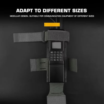 Tactical Radio Pouch for 148 152 Walkie Talkie Quick Detachable Clasp MOLLE Waist Pack Outdoor Hunting Accessories