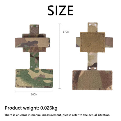 Tactical NVG Battery Box Mounting Kit Helmet Accessory Secure Fixation Holder for Night Vision Goggles Battery Storage Gear