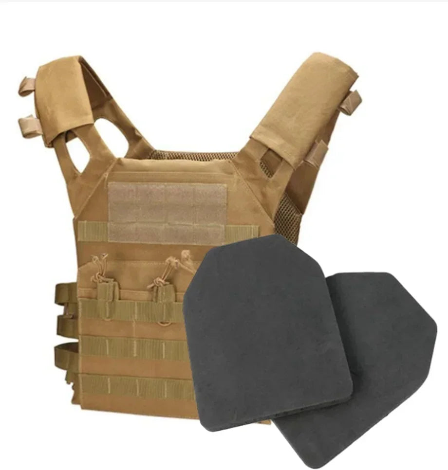 600D Body Armor Molle Hunting Tactical JPC Vest Lightweight Plate Carrier Vest Water-repellent Airsoft CS Game Equipment