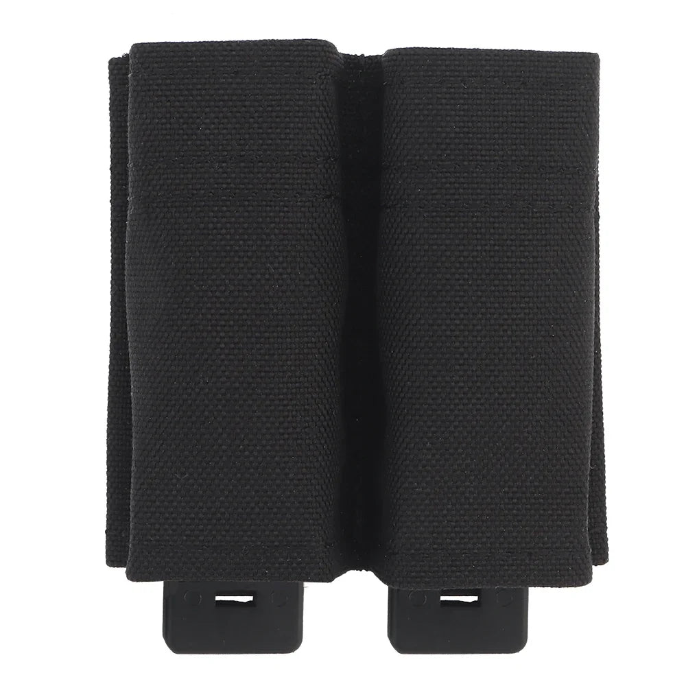 Hunting pistol magazine bag FAST 9mm single Mag bag double Mag hunting air gun holder with nylon support clip