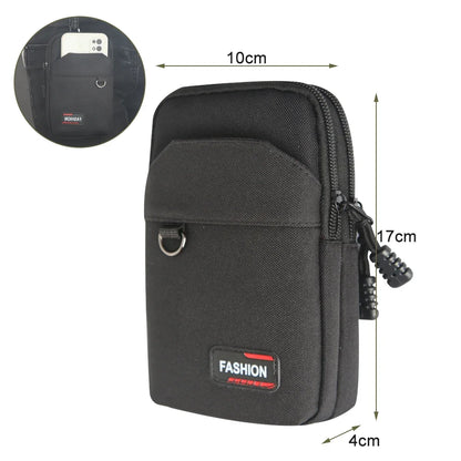 EDC Molle Bag Purse Nylon Waist Bag Outdoor Waist Fanny Pack Men Phone Pouch Camping Hunting Sports Bag