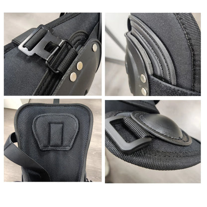 Tactical Leg Armor Guards, Protective Legs Armour Suits, Riot Suits Supplies Full Body Protective Leg and Knee Pads Equipment