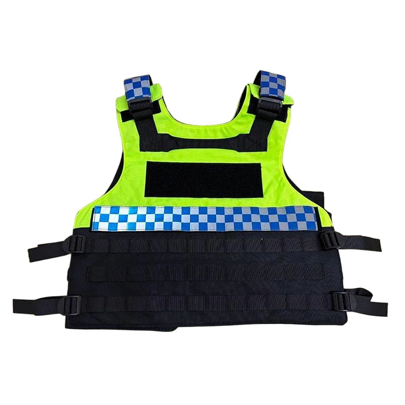 Fluorescent Armor Raccoon Patrol Reflective Men's Tactical Vest Quick Reaction Combat Vest  Anti Stab Clothing