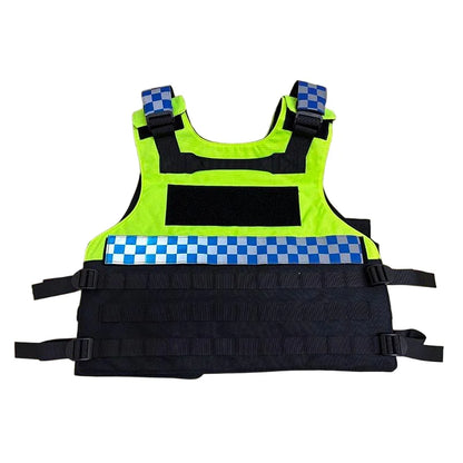 Fluorescent Armor Raccoon Patrol Reflective Men's Tactical Vest Quick Reaction Combat Vest  Anti Stab Clothing
