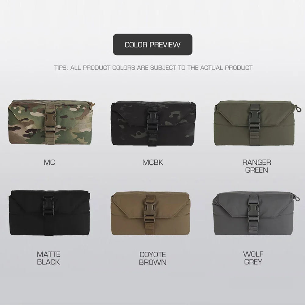 Tactical GPNVG-18 Pouch Protection Storage Bag Night Vision Goggle Pouch Ranger Green Padded MOLLE Shock Absorbed NVG Pouch