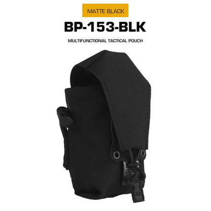 Tactical Vest Molle Silent Flash Bang Pouch Bag Multifunctional Pouch Flip Sundries Bag Outdoor