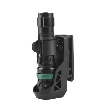 Tactical Universal 360° Rotating Torch Set with Side Lock System Set Rotating Quick Unplug Tactic Flashlight Holsters Flashlight