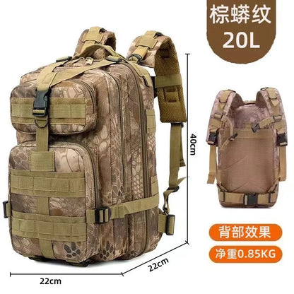 20L/45L 1680D Nylon Waterproof Trekking Fishing Hunting Bag Backpack Outdoor Rucksacks Tactical Sports Camping Hiking