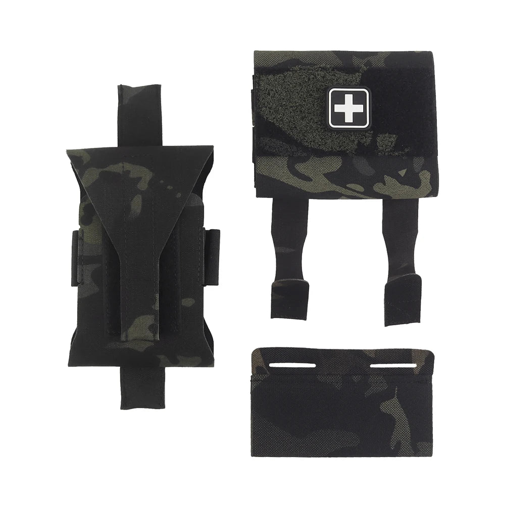 Micro Trauma First Aid Kit Tactical Molle IFAK Pouch Outdoor Camping Hunting Fishing Trauma Survival Kit Emergency Waist Bag