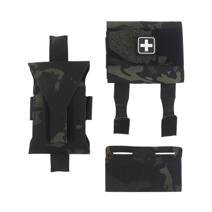 Micro Trauma First Aid Kit Tactical Molle IFAK Pouch Outdoor Camping Hunting Fishing Trauma Survival Kit Emergency Waist Bag
