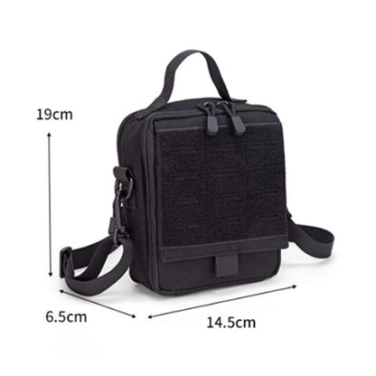 Tactical MOLLE First Aid Pouch 600D Nylon Water Resistant Medical Bag EDC Organizer for Outdoor Hiking Camping Hunting