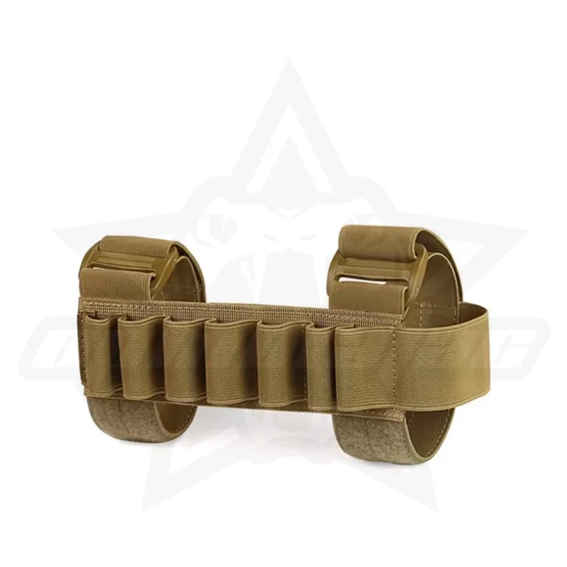 OPHIDIAN Hunting Shotgun Buttstock Holsters 7 Round Mag Ammo Pouches Bag Molle Bullet Rifle Hunting Accessories Outdoor Magazine