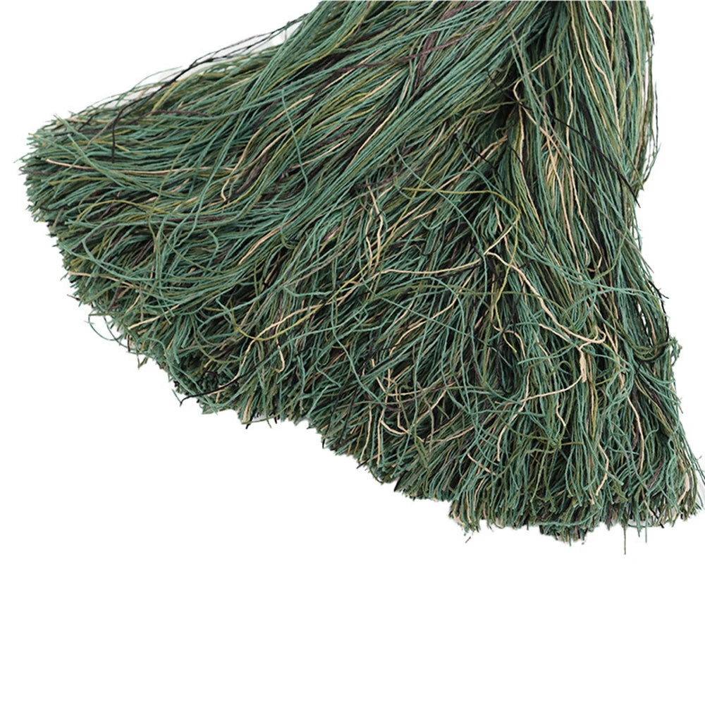 Tactical Camouflage Burlap Yarns DIY Hunting Camouflage Suit Ghillie Suit Repairing Special Yarn Synthetic Thread