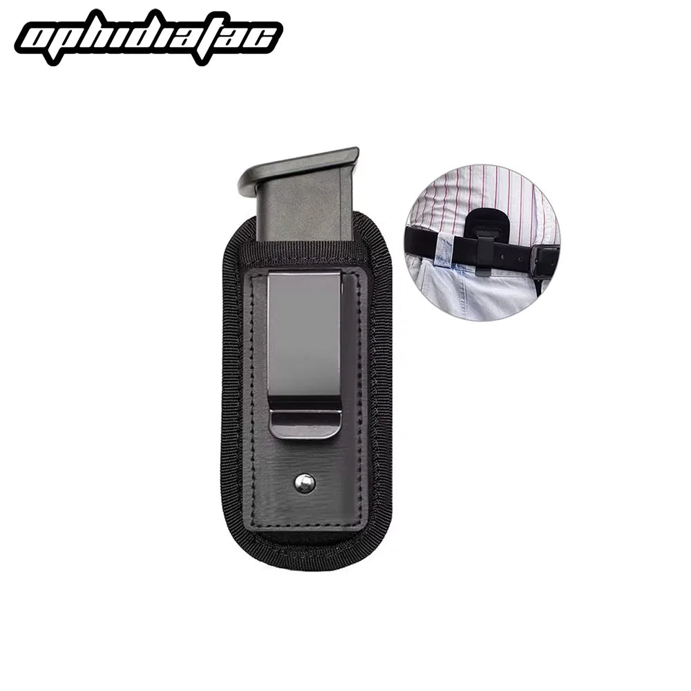 OPHIDIAN Nylon Magazine Pouch Holster Pistol 9mm Concealed Carry Mag Case with Clip Gk 19 21  92 Handgun Mag Pouch