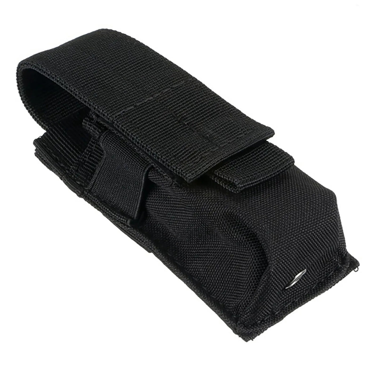 Tactical Magazine Pouch Single Pistol Mag Bag Molle Flashlight Pouch Torch Holder Case Outdoor Hunting Knife Holster