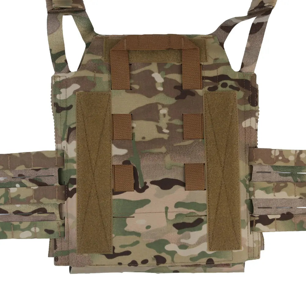 Tactical Knight Molle Camouflage Vest Quick Release Plate Carrier Lightweight Back Panel Hunting Airsoft Gear