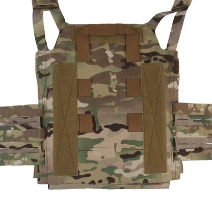 Tactical Knight Molle Camouflage Vest Quick Release Plate Carrier Lightweight Back Panel Hunting Airsoft Gear