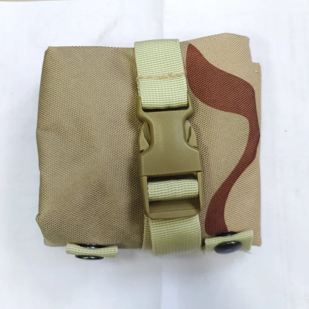 Molle Folding Dump Drop Magazine Pouch Outdoor Hiking Hunting Accessories EDC Tool Foldable Recovery Mag Holster Waist Bag