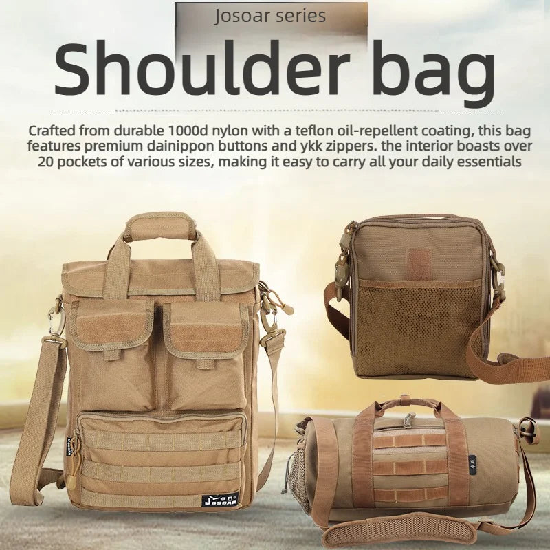 Tactical Backpack Chest Sling Bag Duffle Bag,1000D Nylon Waterproof EDC Crossbody Shoulder Bag MOLLE Outdoor Travel Hiking Bag