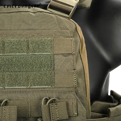 Emersongear Hunting Vest FPC Plate Carrier Heavy Duty Protective Guard  MOLLE Body Armor MVS LPC Frame PLATE CARRIER Nylon