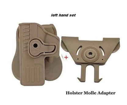 Tactical Left Right Hand Gun Holster IMI Defense G19 / 23 / 32 Tactical Combo Concealed Roto Waist Holster