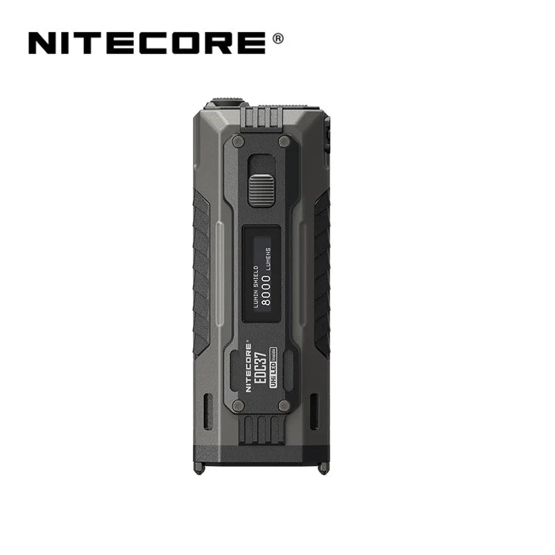NITECORE EDC37 8000 lumens Strong light Ultimate Tactical EDC Flashlight Built-in 8000mAh Li-ion Battery