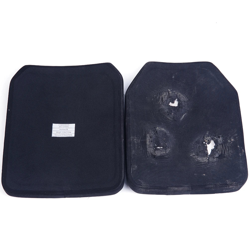 1pc Hunting Plate 3+A Body Defensive Shield Weight Sport Security Plates Soft 45 Layers PE Material 10x12in Safety Armor