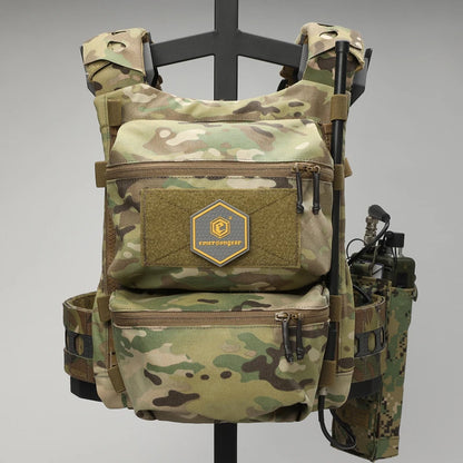 Assault Adapt Banger Back Panel Zip On Rear Pack Tactical Vest GP Pouch Multitools Pocket FCPC V5 Plate Carrier Accessories Bag