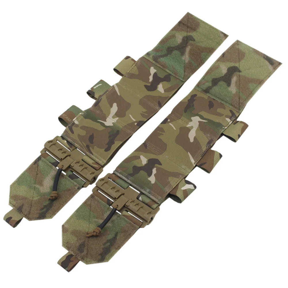 Tactical Removal Buckle Set FCSK Universal Molle System Vest Quick Release Set Elastic Cummerbund Waist Cover Vest Gear