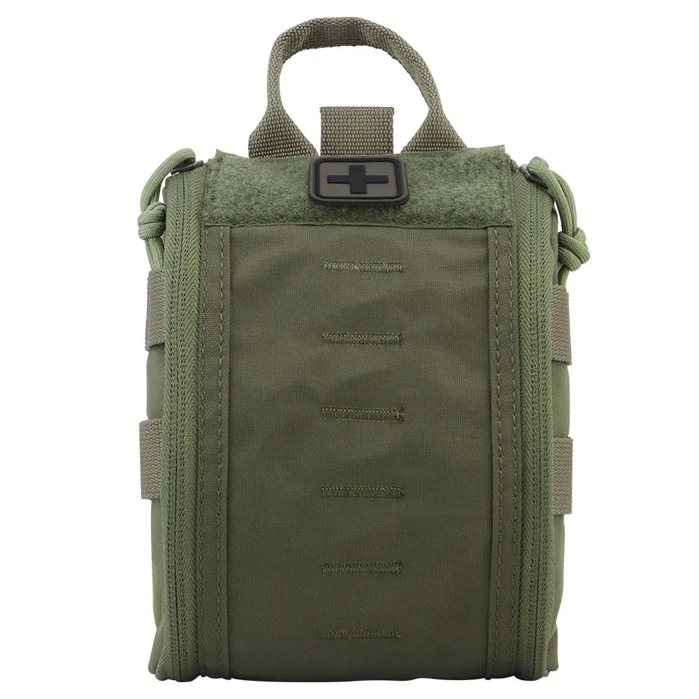 Tactical First Aid Kit Multifunctional Bag Waist Belt Pack MOLLE IFAK Pouch Hunting Vest Outdoor Camping Quick Response Pocket