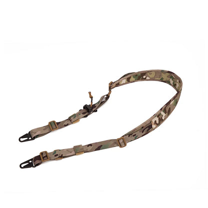 Tactical Rifle Sling Modular Strap Removable 2 Point / 1 Point 2.25" Padded Combat Shooting Hunting Accessories