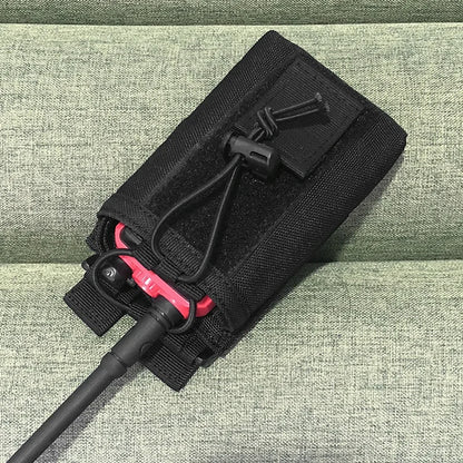 Molle Radio Pouch Walkie Talkie Interphone Holster Outdoor Hiking Hunting EDC Waist Bag Phone Holder Magazine Holder Pouches