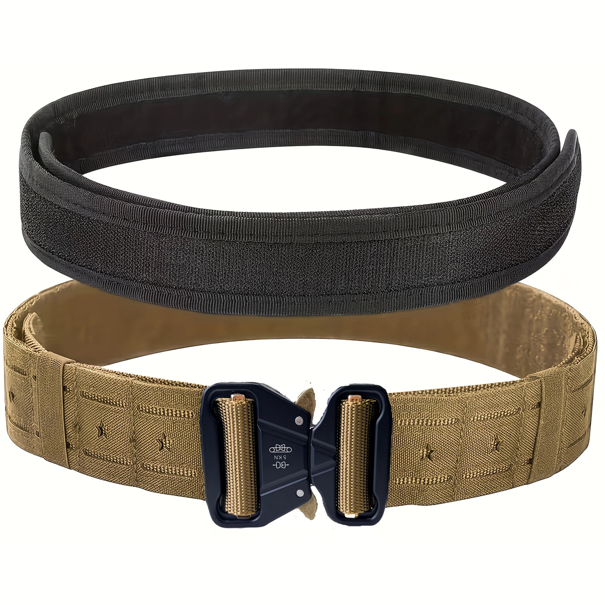 Double-Layer Multifunctional Tactical Waist Belt, Cs Field Laser Outdoor Hunting Belt