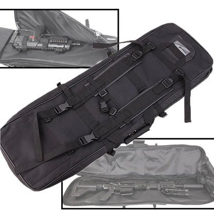 81 94 118 cm Hunting Equipment Tactical Gun Bag Multicam Camo Outdoor Molle Bag Shooting Airsoft Rifle Gun Carry Shoulder Bag