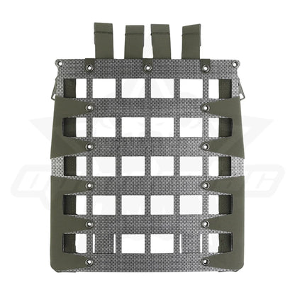 OPHIDIAN Plate Carrier Back Panel MOLLE Zipper Kit FERRO Style FCPC V5 Hunting Vest Lightweight Stand Extension Gear